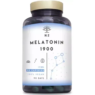 N2 Natural Nutrition Melatonin 90 Vegan Capsules