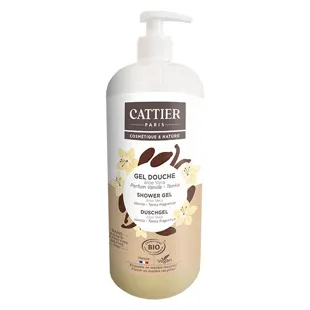 Cattier Gel Doccia Vaniglia Tonka Bio 1L