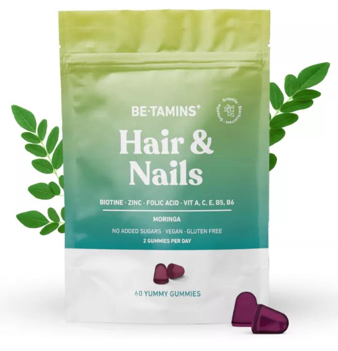 Betamins+ Hair&Nails 60 Vegan Gummies