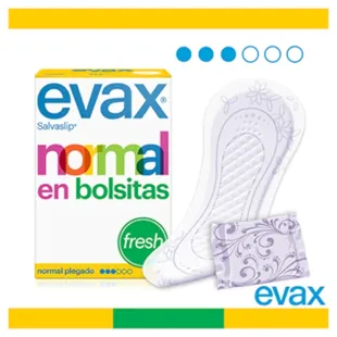 Evax Normal Fresh Panty Liners in Sachets 2x40 units