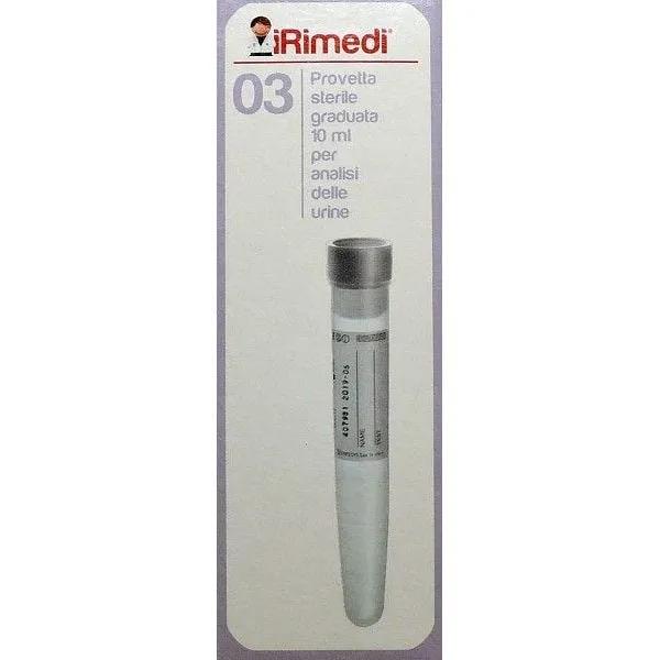 IRimedi 03 Provetta Urina Sterile 10 ml