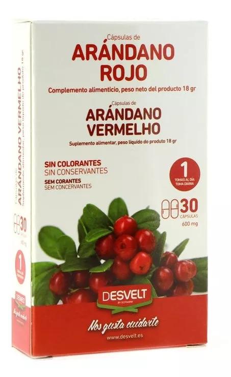 Desvelt Arándano Rojo 30 Cápsulas