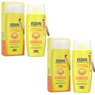 Isdin Photoprotector Fusion Gel Sport SPF50 by Alcaraz 2x100 ml
