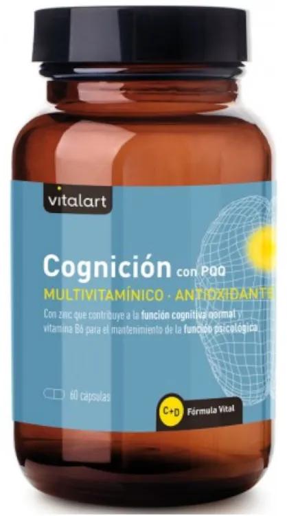 Vitalart Cognition mit PQQ 60 Kapseln