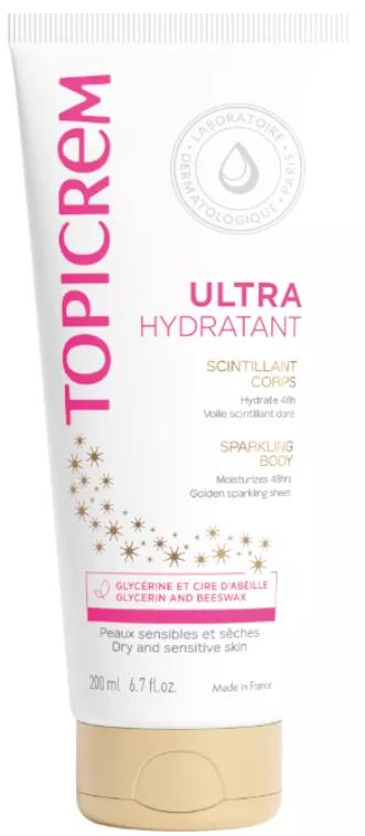 Topicrem moisturizer Ultra gloss Gold 200ml