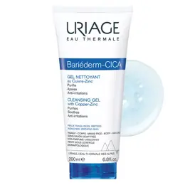 Uriage Bariéderm-Cica Gel Nettoyant Anti-Irritations Peaux Sensibles 200ml