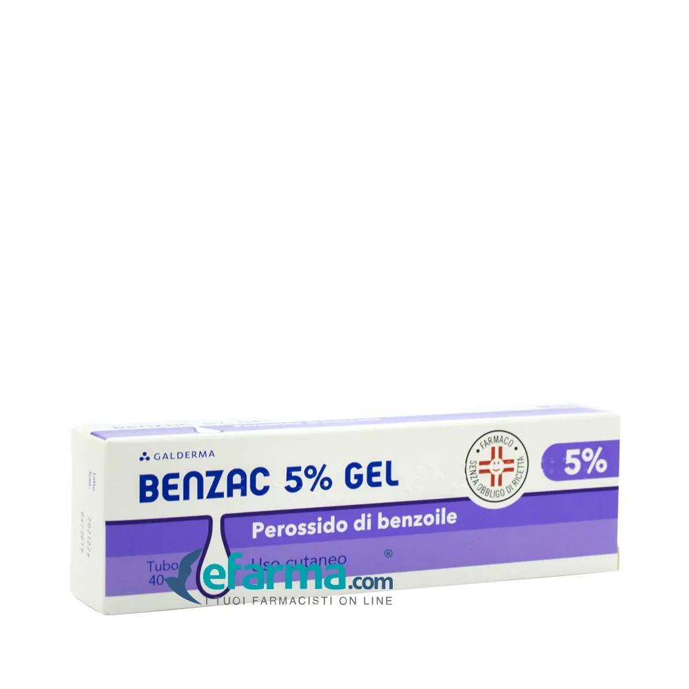 Benzac 5% Gel Perossido di Benzoile 40 g