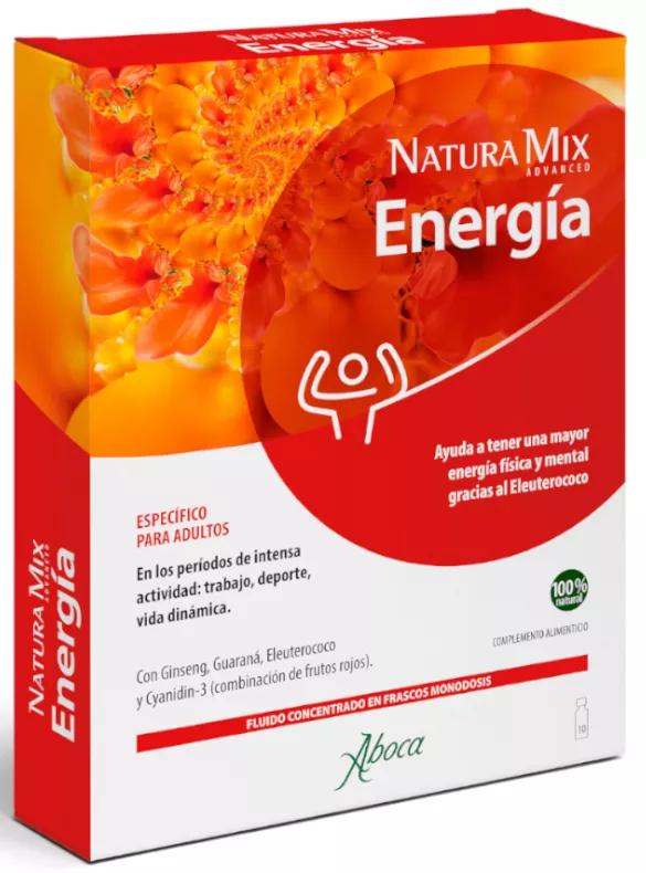 Aboca Natura Mix Advanced Energy 10 Bouteilles