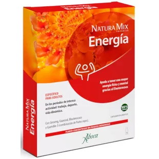 Aboca Natura Mix Advanced Physical and Mental Energy 10 Bottles