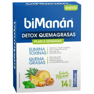 BiManán Detox Fat Burner Tropical 14 Sticks
