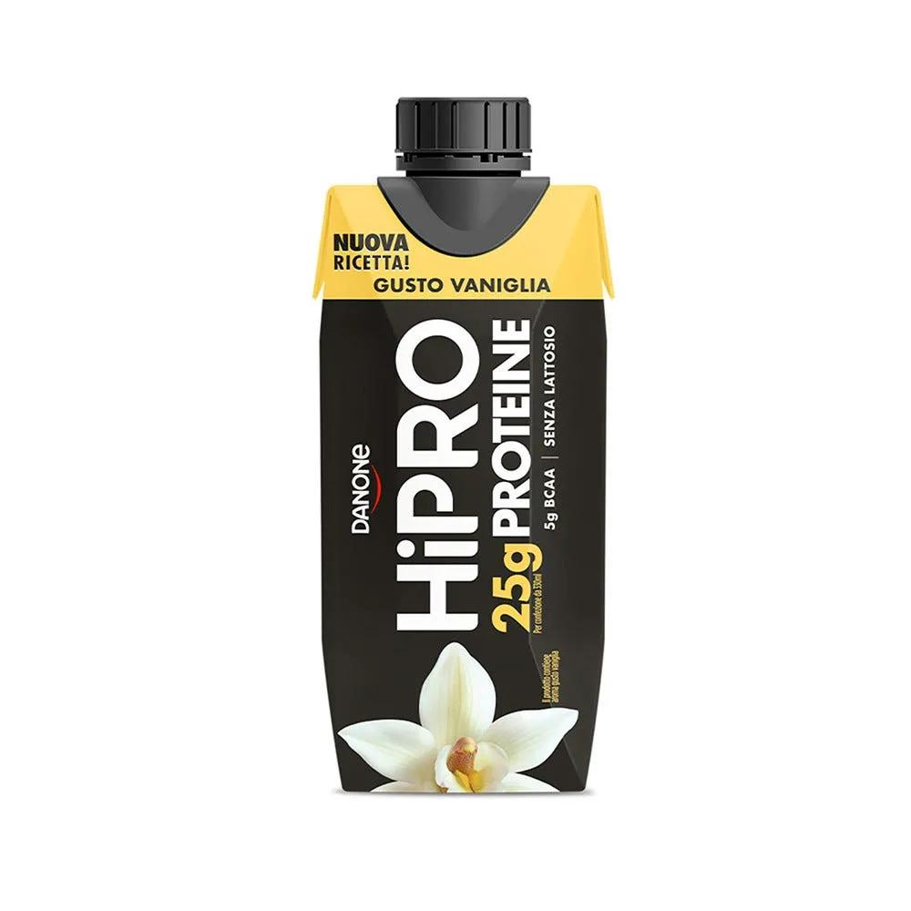 Hipro 25g di Proteine Bevanda Proteica UHT, Gusto Vaniglia 330 ml