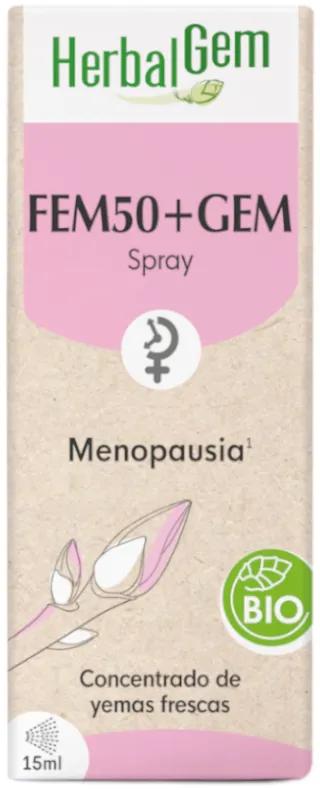 Herbalgem Fem50+Gem Menopauze Bio Spray 15 ml