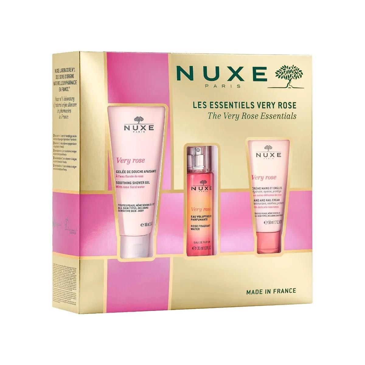 Nuxe Cofanetto Very Rose Essentials Beauty Routine alla Rosa