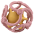 Nattou Anneaux de Dentition avec Boule Rose/Curry 2 unités