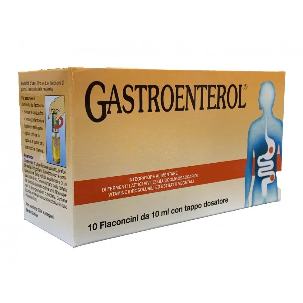 Gastroenterol Integratore Fermenti Lattici 10 Flaconcini