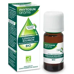 Phytosun Arôms Huile Essentielle Géranium Bourbon Bio 10ml