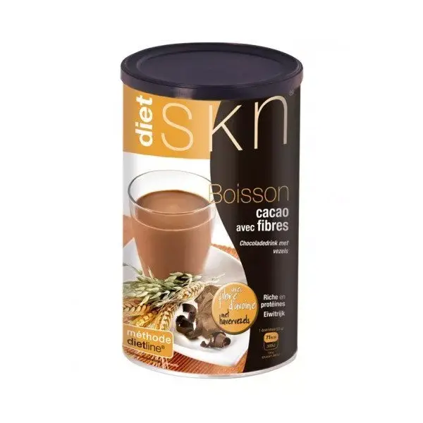 Cacao bebida de skn con 400 g de fibra de la dieta