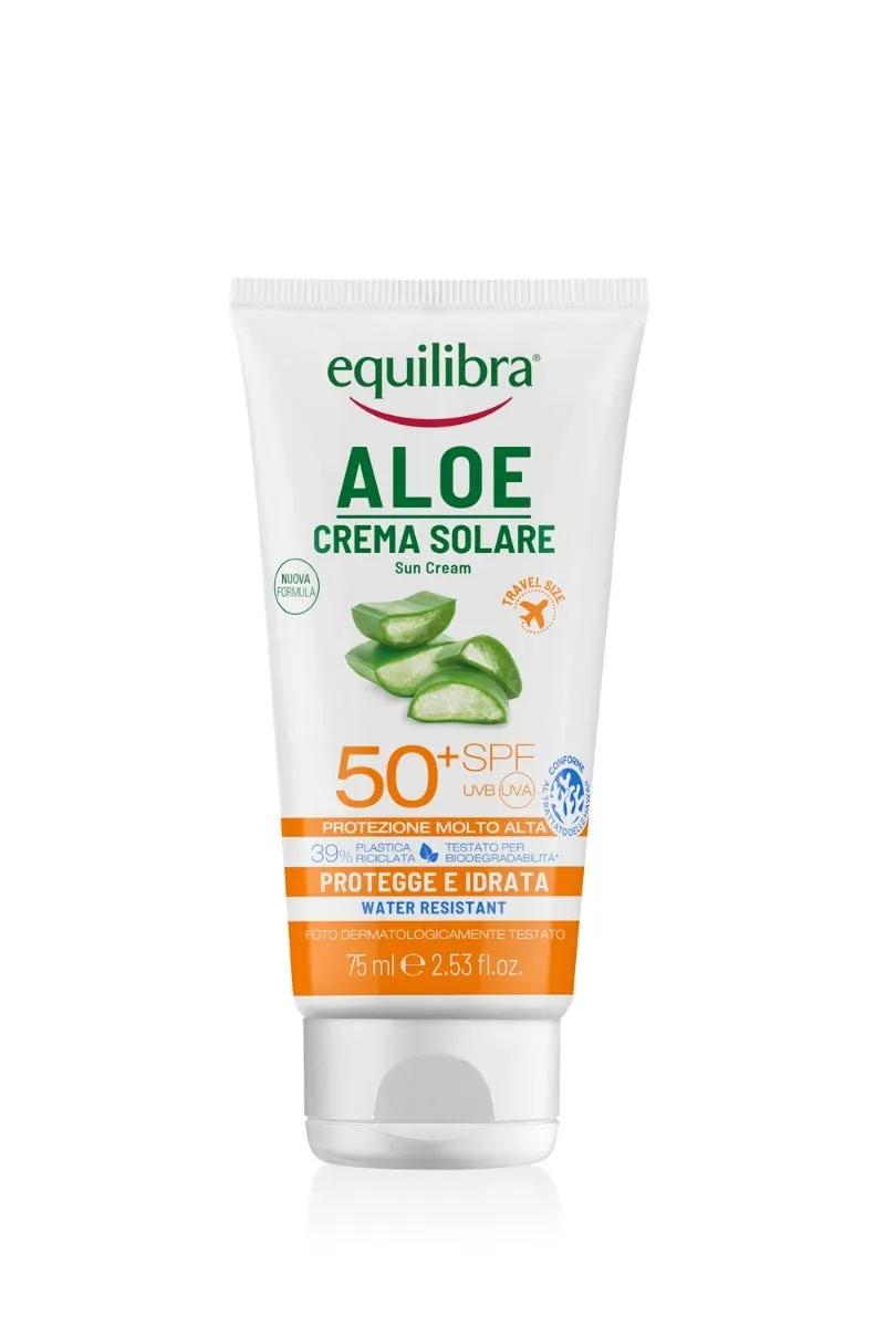 Equilibra Aloe Crema Solare SPF 50+ Minitaglia 75 ml