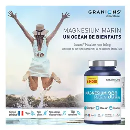 Granions Magnésium Marin 360 mg Format Eco 6 Mois 180 comprimés