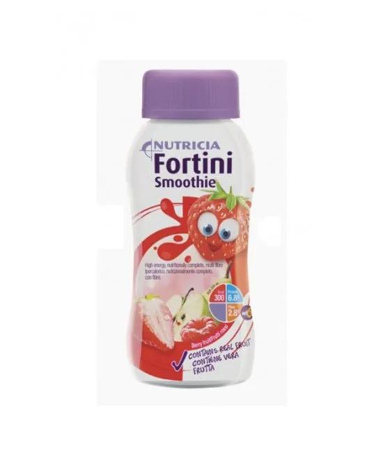 Fortini Smothie Multi Fibre Integratore Nutrizionale Gusto Frutti Rossi 200 ml