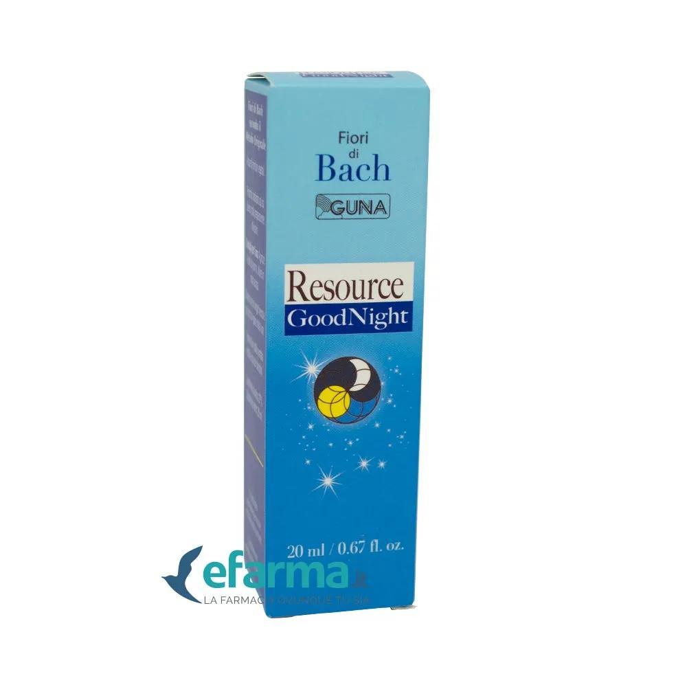 Guna Fiori Di Bach Resource Goodnight Sonno Sereno Gocce 20 Ml