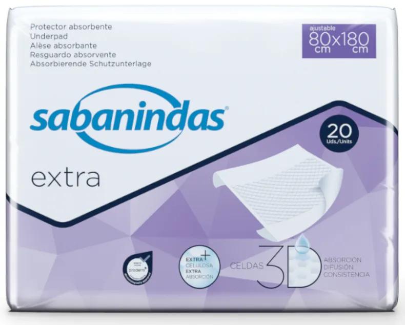 Indas Sabanindas Ajustable 80x180 20 unités