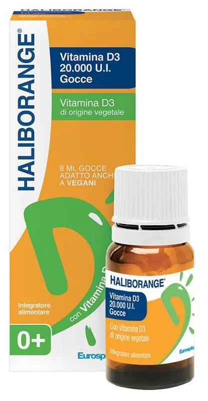 Haliborange Vitamina D3 20000 Ui Integratore Gocce 8 ml