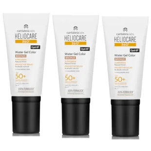 Heliocare 360 Color Water Gel Bronze SPF50+ 3x50 ml