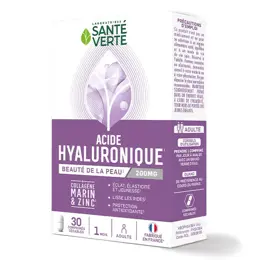 Santé Verte Acide Hyaluronique 200mg 30 comprimés