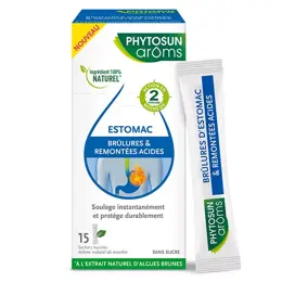 Phytosun Arôms Brûlures d'Estomac et Remontées Acides 15 sachets