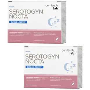 Cumlaude Serotogyn Nocta 2 x 30 Capsules