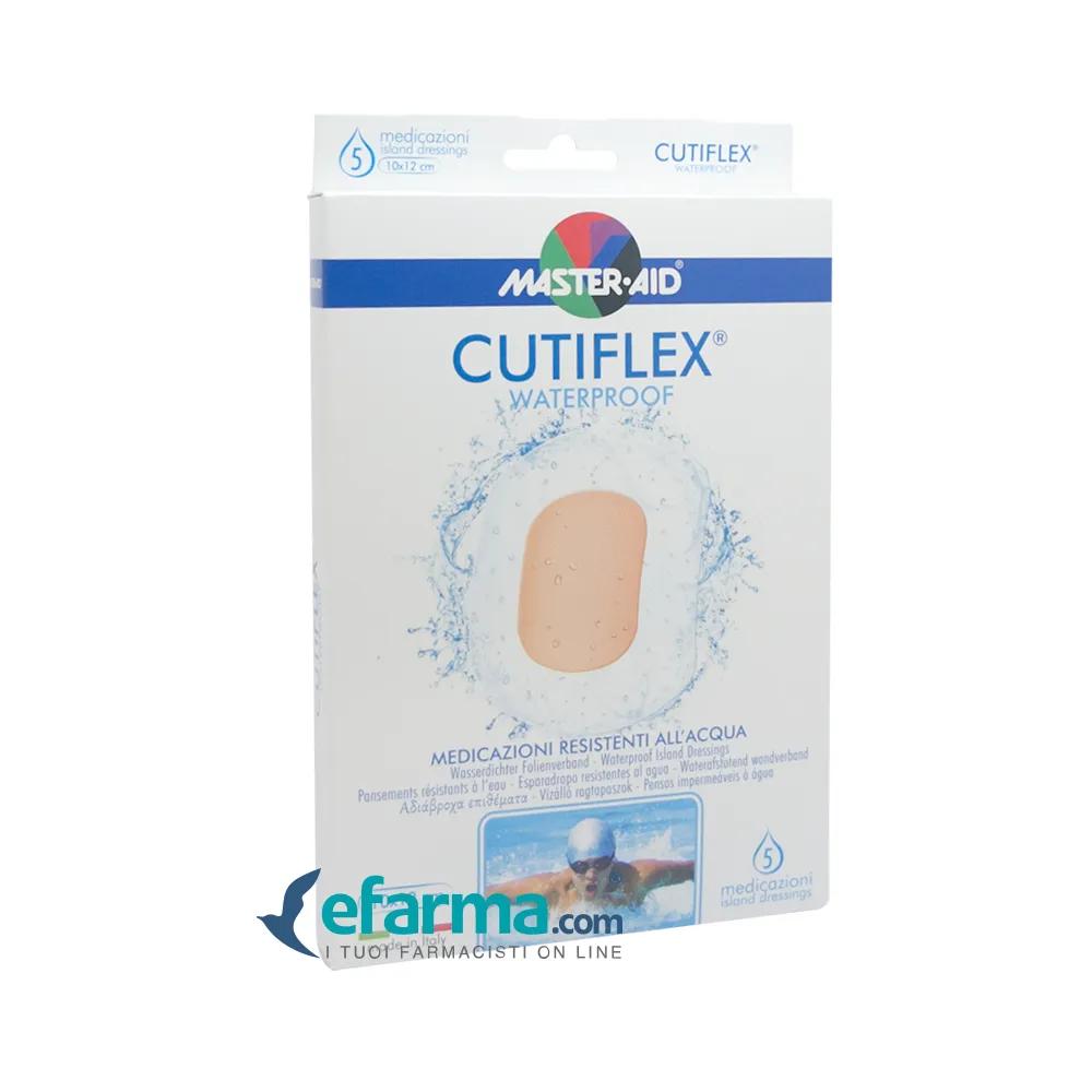 Cutiflex Acqua Stop Medicazione In Poliuretano Elastica E Trasparente 10x12 cm 5 Pezzi