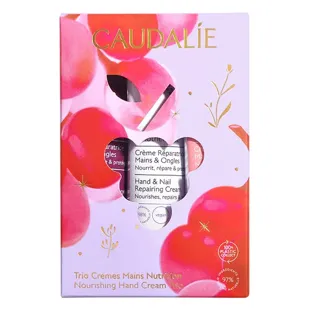 Caudalie Cofanetto Regalo di Natale Trio Creme Mani 60ml
