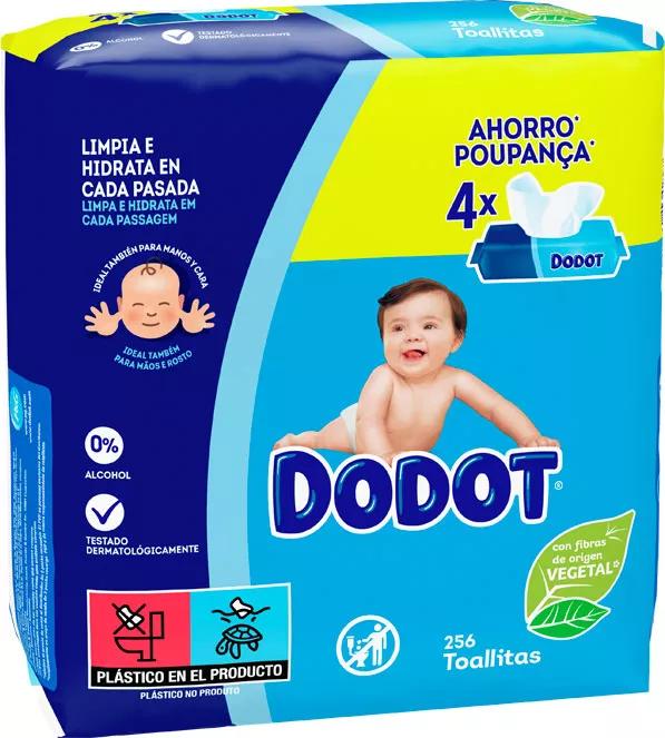 Dodot Toalhitas Recarga 4x64 uds