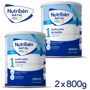 Nutribén Natal ProAlfa 1 Leche de Inicio 2x800 gr
