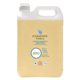 Harmonie Verte Liquide Vaisselle Concentré Fraîcheur Mentholée 5L