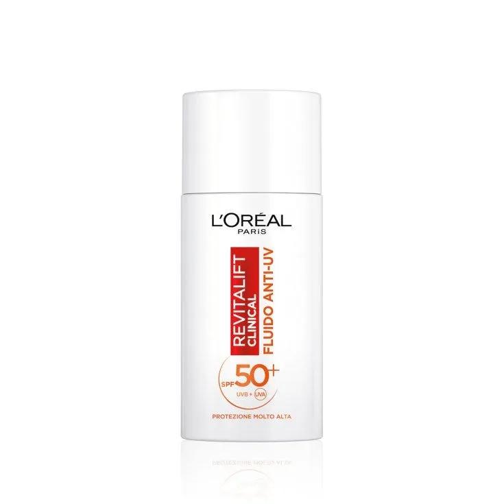 L'Oreal Paris Revitalift Clinical Vitamin C Fluido SPF50+ Antiossidante 50 ml