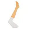 Velpeau Veinocare Microfibre Chaussettes Classe 2 Long Taille 4 Orange