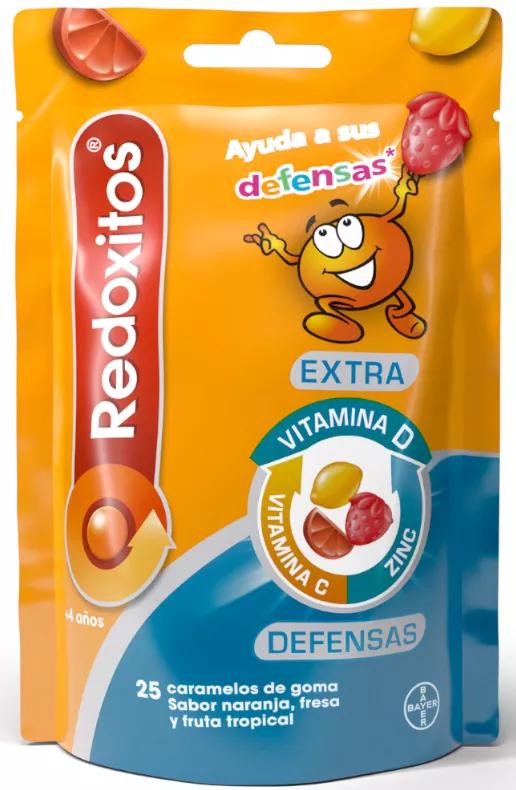 Redoxitos Difese Extra +4 Anni 25 Caramelle