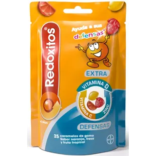 Redoxitos Défenses Extra +4 Ans 25 Bonbons