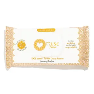 Musc Intime Crazy Passion - Le deliziose salviette intime - 30 unità