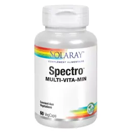 Solaray Spectro Multi-Vita-min 60 capsules végétales