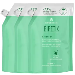 Biretix Cleansing Gel Refill 3x400 ml