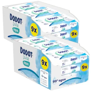 Dodot Toallitas Pure Aqua Plastic Free 18x48 uds