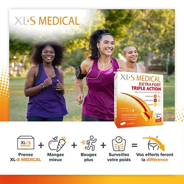 XLS Medical Extra Fort 120 tablets + offered pillbox