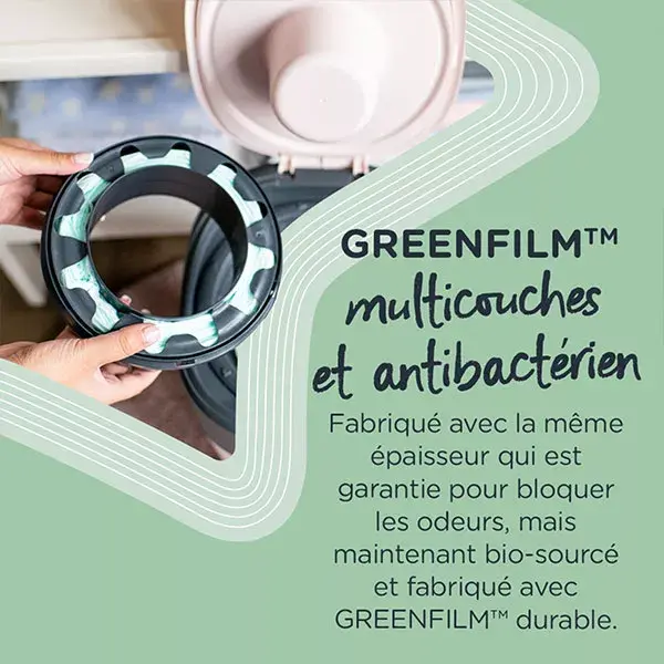 Tommee Tippee Poubelle à couches Twist & click Vert