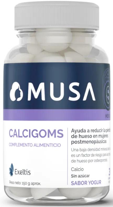 Musa Calcigoms Saveur Yaourt 30 Bonbons Gummi