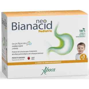 Aboca Neobianacid Pediatric Acidity and Reflux 36 Sachets