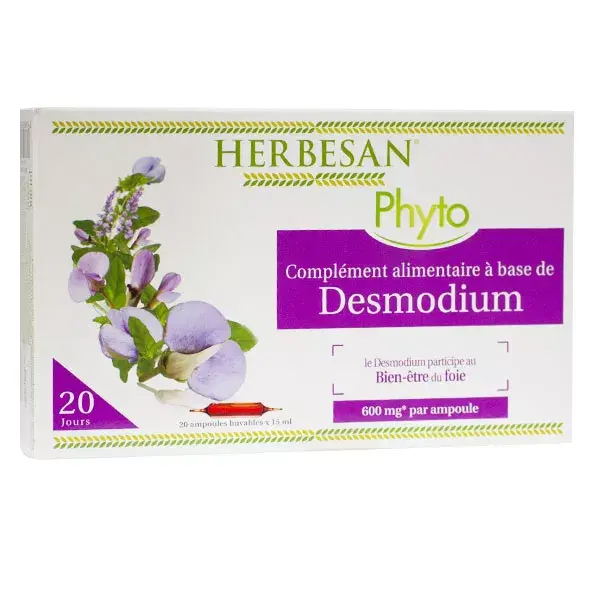Herbesan Desmodium 20 ampoules 15ml