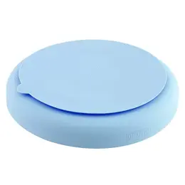 Chicco Repas Take Eat Easy Plat à Compartiments avec Ventouse +12m Bleu